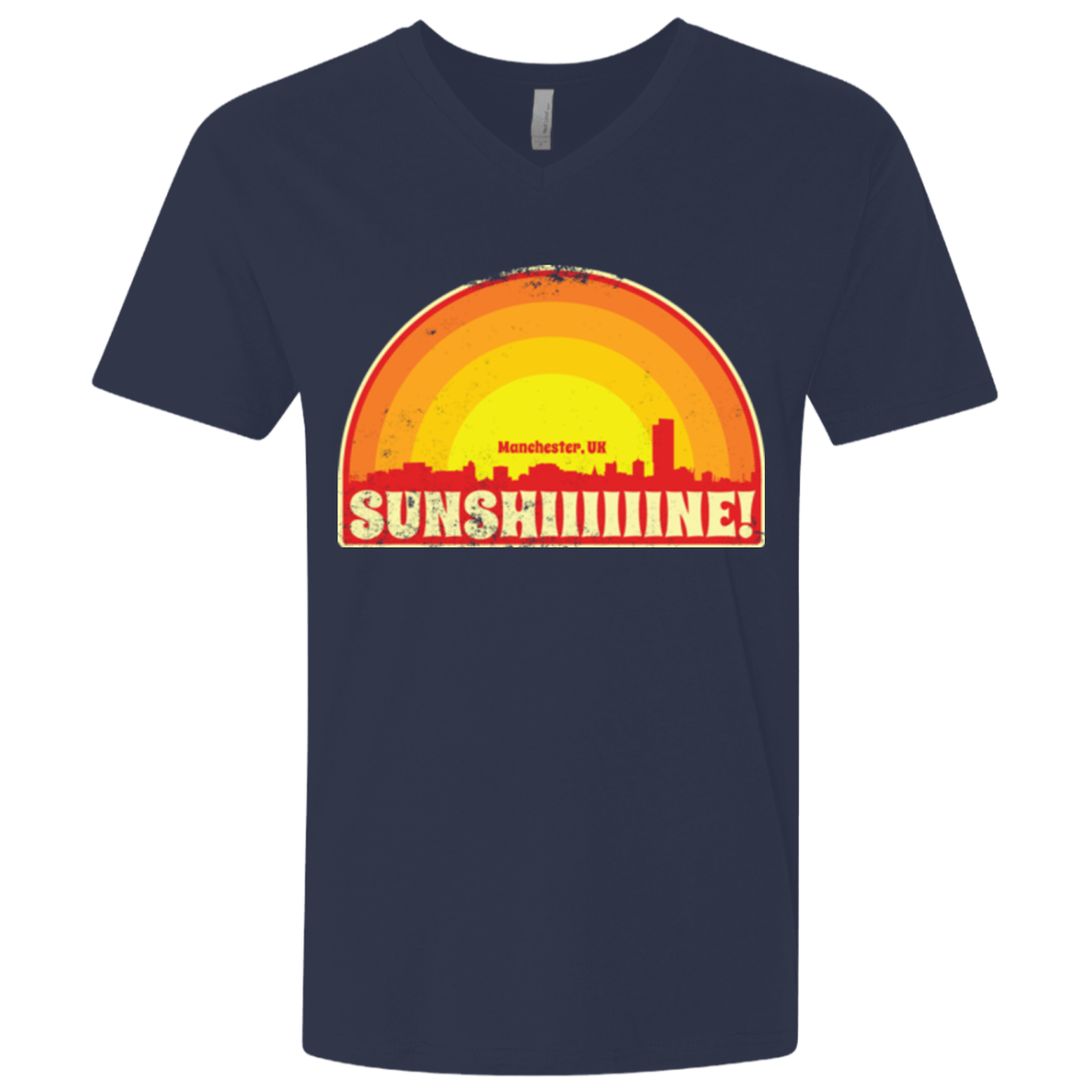 T-Shirts Midnight Navy / X-Small Sunshine Men's Premium V-Neck