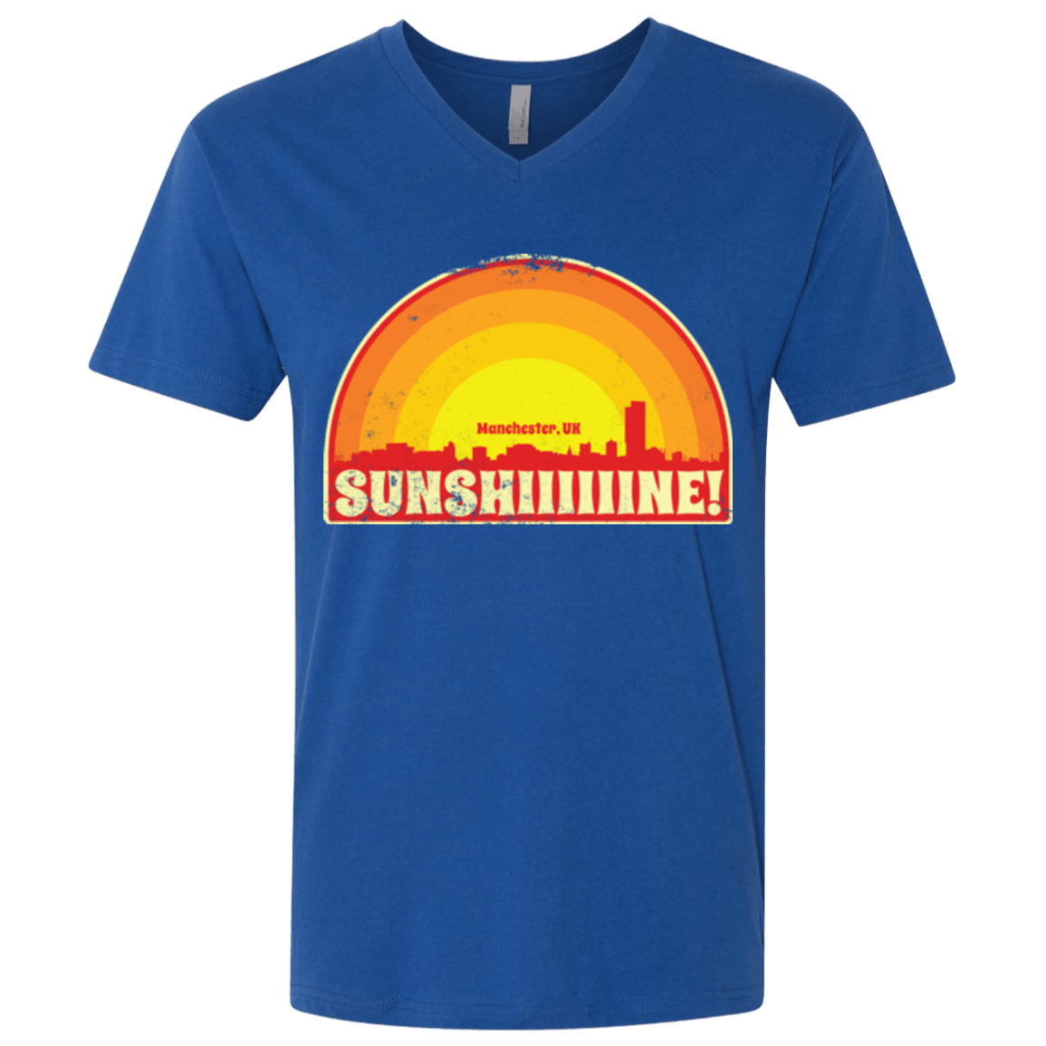 T-Shirts Royal / X-Small Sunshine Men's Premium V-Neck