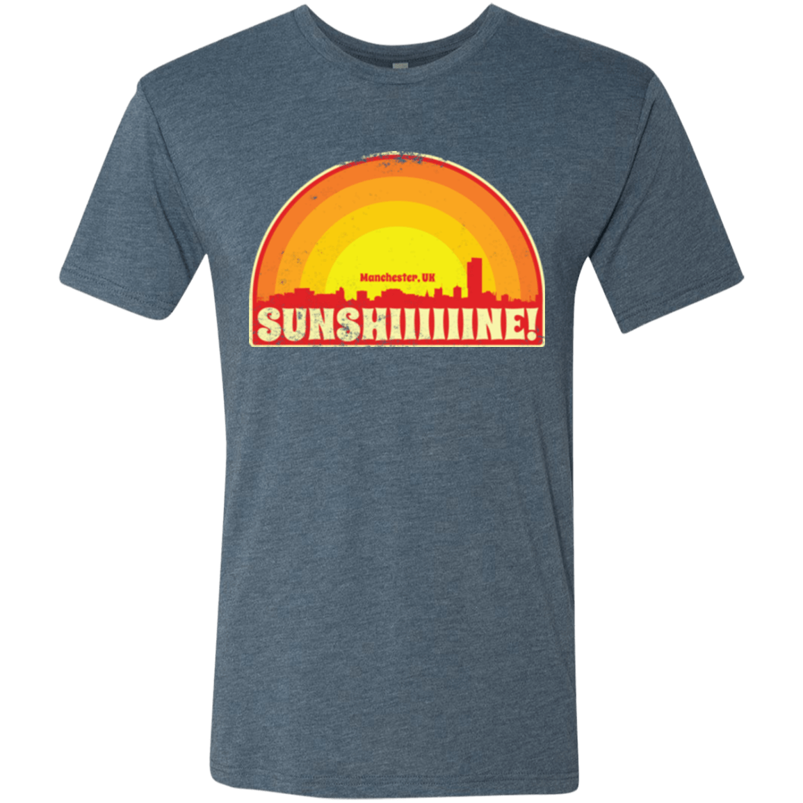 T-Shirts Indigo / Small Sunshine Men's Triblend T-Shirt