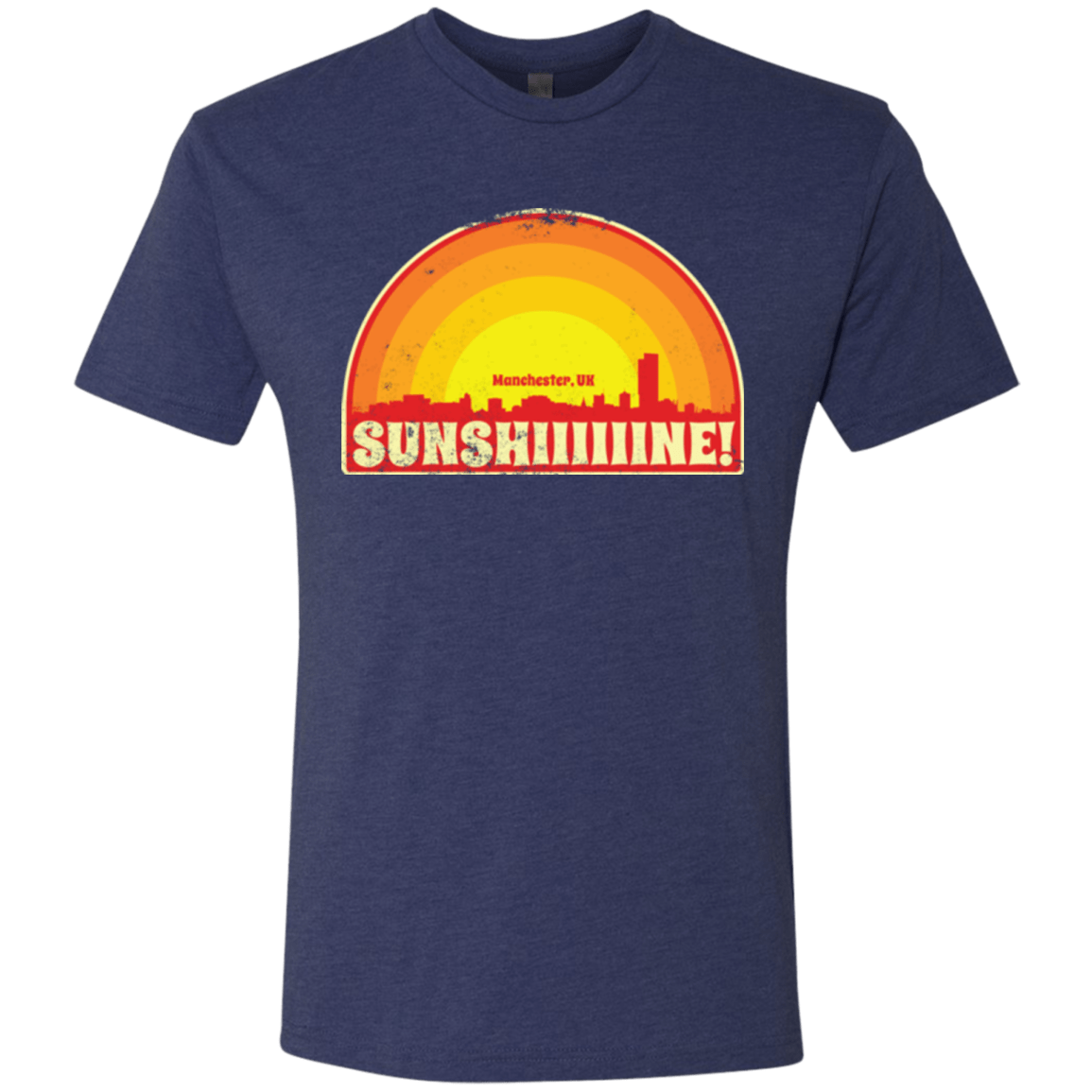 T-Shirts Vintage Navy / Small Sunshine Men's Triblend T-Shirt