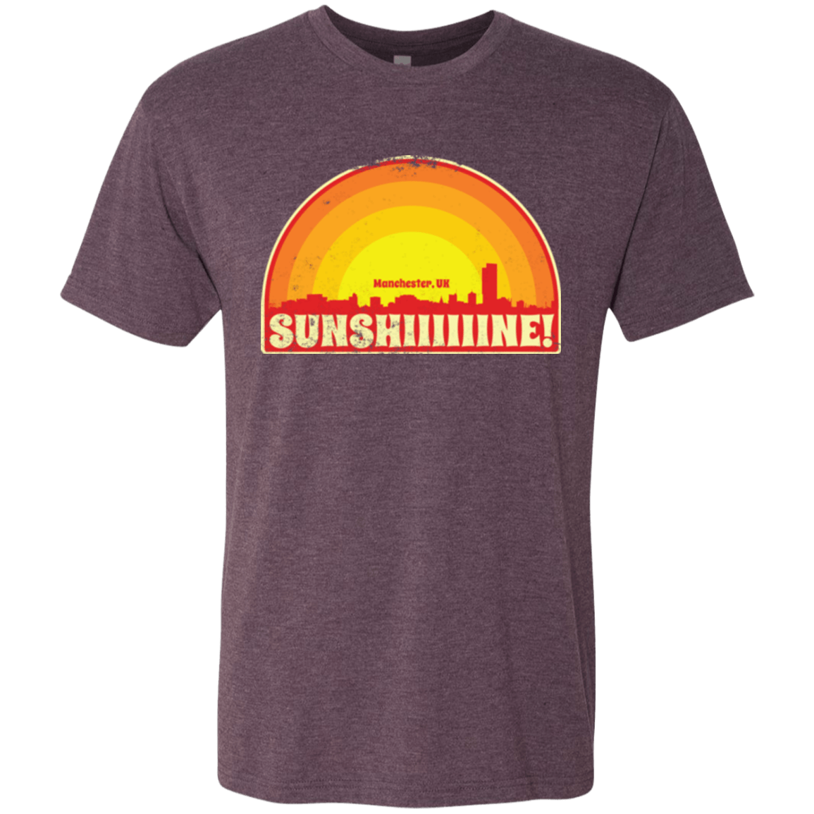 T-Shirts Vintage Purple / Small Sunshine Men's Triblend T-Shirt