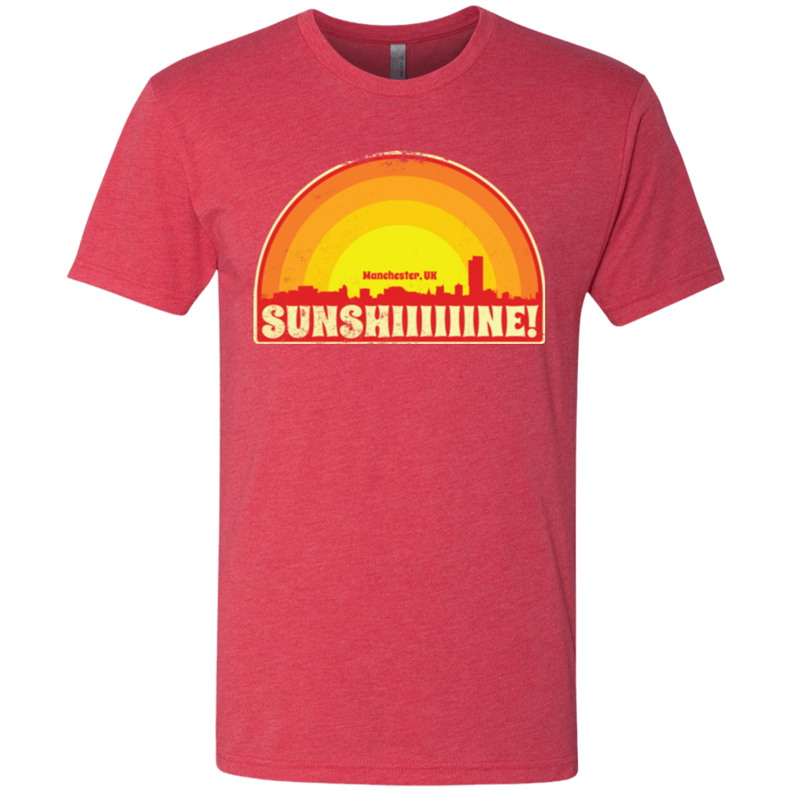 T-Shirts Vintage Red / Small Sunshine Men's Triblend T-Shirt