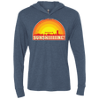 T-Shirts Indigo / X-Small Sunshine Triblend Long Sleeve Hoodie Tee