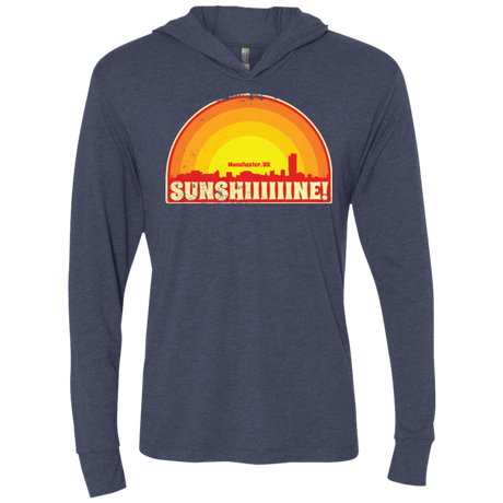 T-Shirts Vintage Navy / X-Small Sunshine Triblend Long Sleeve Hoodie Tee