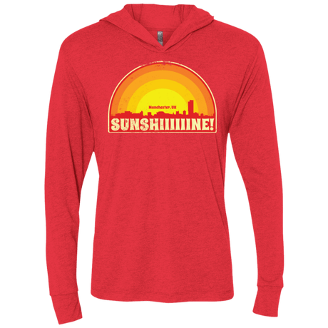 T-Shirts Vintage Red / X-Small Sunshine Triblend Long Sleeve Hoodie Tee