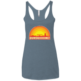 T-Shirts Indigo / X-Small Sunshine Women's Triblend Racerback Tank