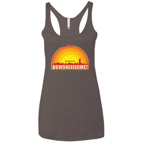 T-Shirts Macchiato / X-Small Sunshine Women's Triblend Racerback Tank