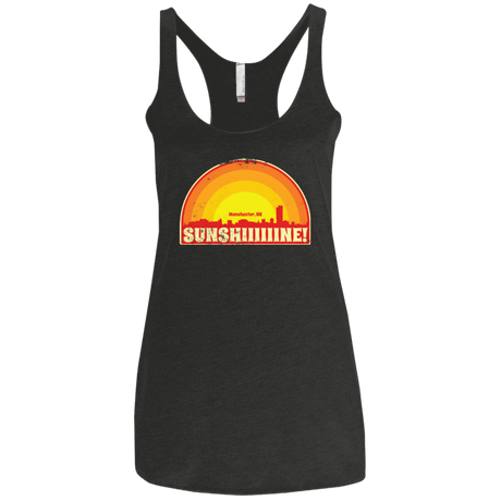 T-Shirts Vintage Black / X-Small Sunshine Women's Triblend Racerback Tank