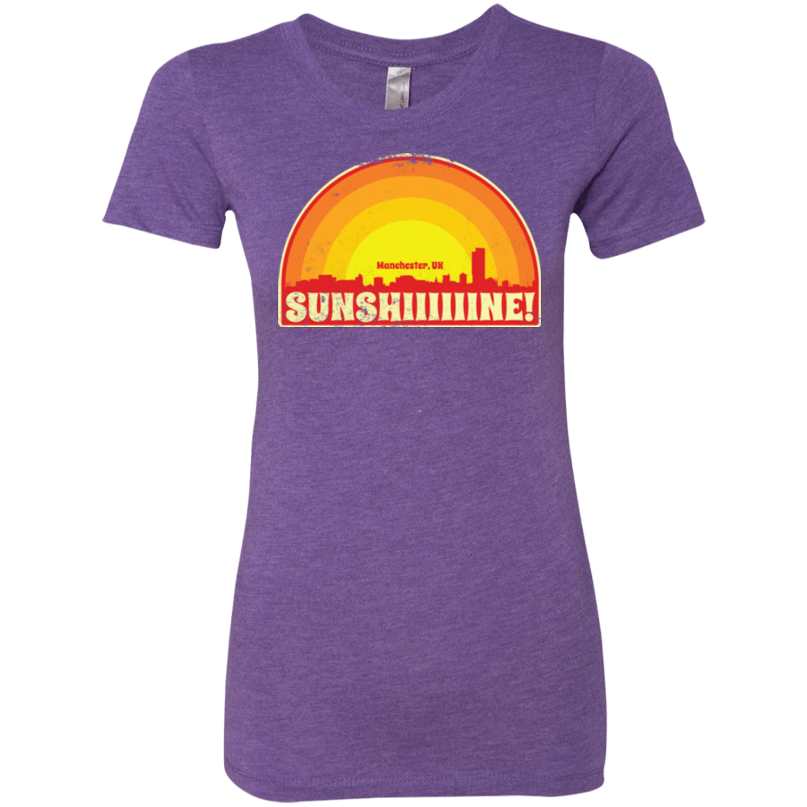 T-Shirts Purple Rush / Small Sunshine Women's Triblend T-Shirt