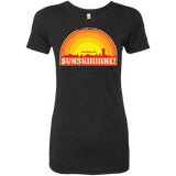 T-Shirts Vintage Black / Small Sunshine Women's Triblend T-Shirt