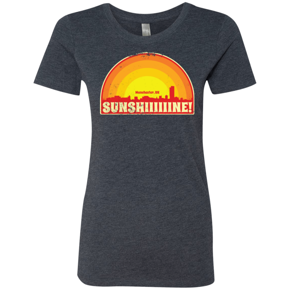 T-Shirts Vintage Navy / Small Sunshine Women's Triblend T-Shirt