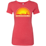T-Shirts Vintage Red / Small Sunshine Women's Triblend T-Shirt