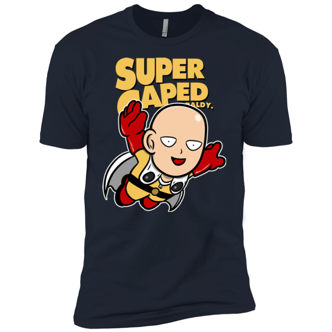 T-Shirts Midnight Navy / YXS Super Caped Baldy (1) Boys Premium T-Shirt