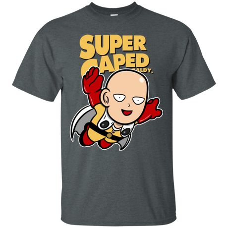 T-Shirts Dark Heather / Small Super Caped Baldy (1) T-Shirt