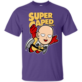 T-Shirts Purple / Small Super Caped Baldy (1) T-Shirt
