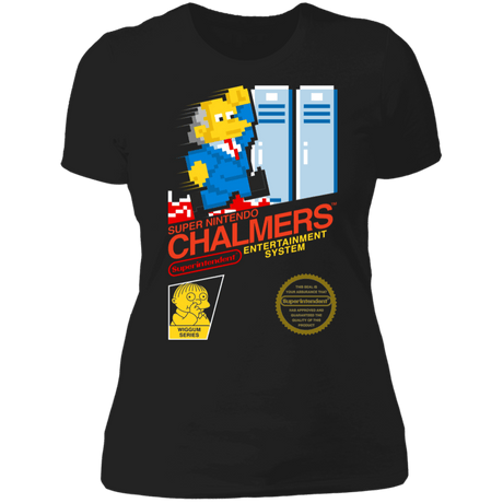 T-Shirts Black / X-Small Super Chalmers Women's Premium T-Shirt