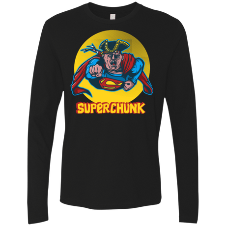 T-Shirts Black / S Super Chunk Men's Premium Long Sleeve
