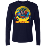 T-Shirts Midnight Navy / S Super Chunk Men's Premium Long Sleeve