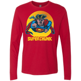 T-Shirts Red / S Super Chunk Men's Premium Long Sleeve