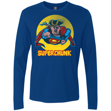 T-Shirts Royal / S Super Chunk Men's Premium Long Sleeve