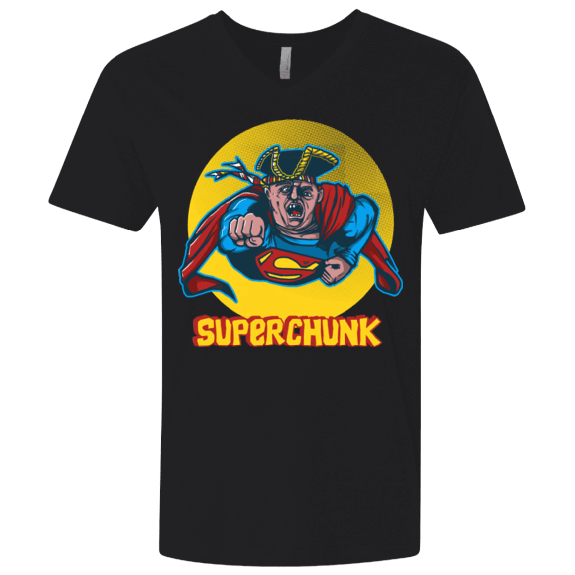 T-Shirts Black / X-Small Super Chunk Men's Premium V-Neck