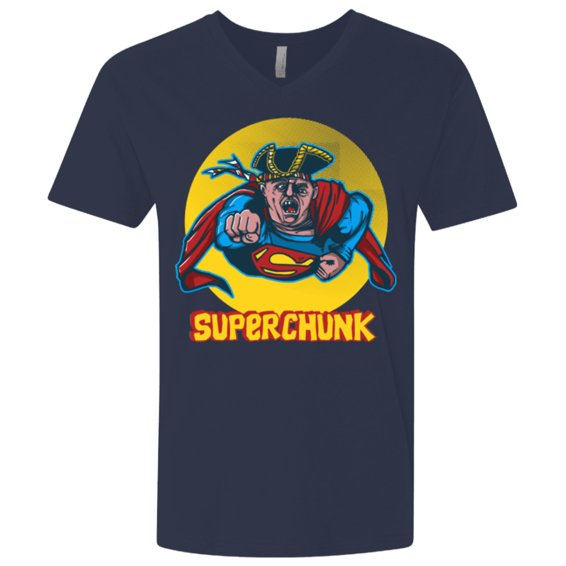 T-Shirts Midnight Navy / X-Small Super Chunk Men's Premium V-Neck