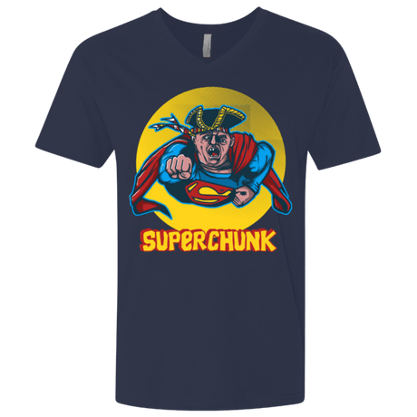 T-Shirts Midnight Navy / X-Small Super Chunk Men's Premium V-Neck