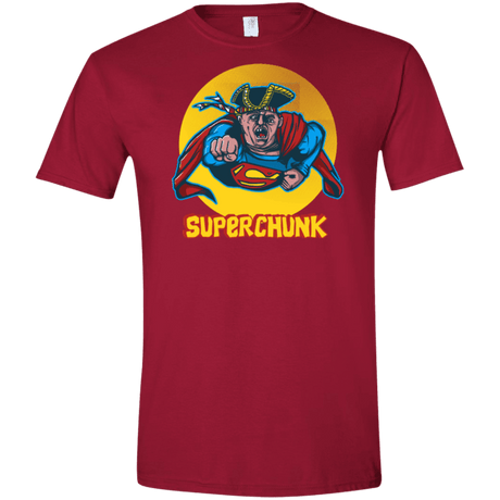T-Shirts Cardinal Red / S Super Chunk Men's Semi-Fitted Softstyle