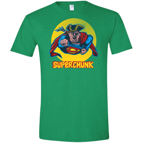 T-Shirts Heather Irish Green / S Super Chunk Men's Semi-Fitted Softstyle