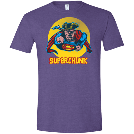 T-Shirts Heather Purple / S Super Chunk Men's Semi-Fitted Softstyle
