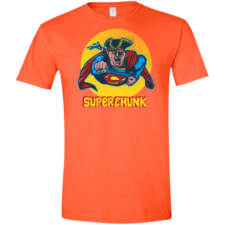 T-Shirts Orange / S Super Chunk Men's Semi-Fitted Softstyle