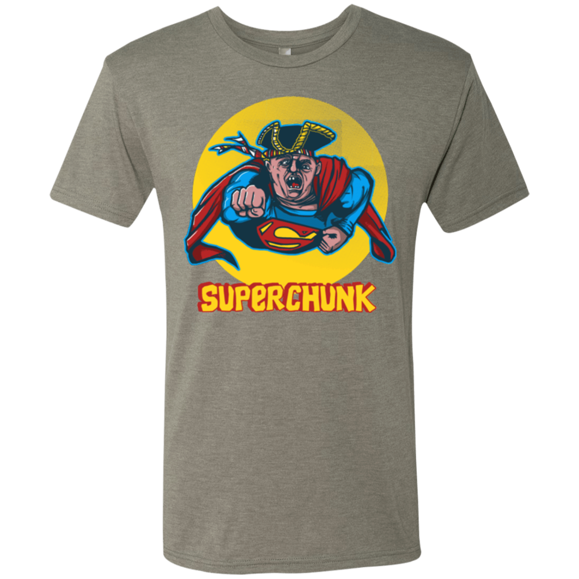 T-Shirts Venetian Grey / S Super Chunk Men's Triblend T-Shirt