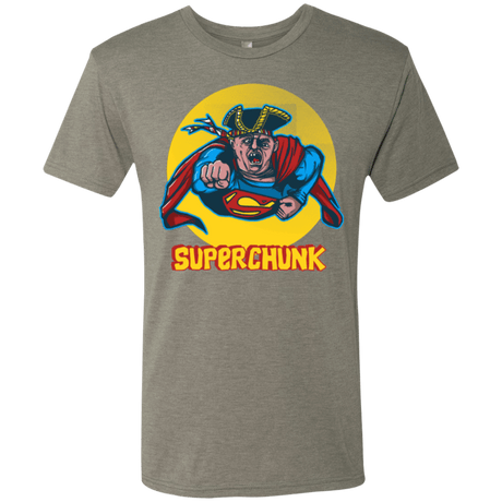 T-Shirts Venetian Grey / S Super Chunk Men's Triblend T-Shirt