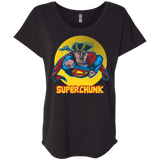 T-Shirts Vintage Black / X-Small Super Chunk Triblend Dolman Sleeve