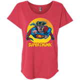 T-Shirts Vintage Red / X-Small Super Chunk Triblend Dolman Sleeve