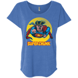 T-Shirts Vintage Royal / X-Small Super Chunk Triblend Dolman Sleeve