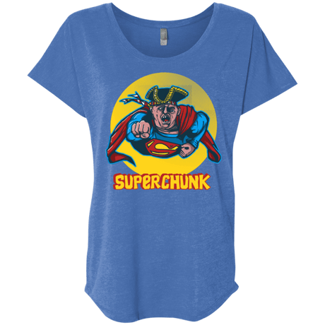 T-Shirts Vintage Royal / X-Small Super Chunk Triblend Dolman Sleeve