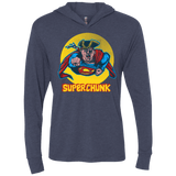 T-Shirts Vintage Navy / X-Small Super Chunk Triblend Long Sleeve Hoodie Tee