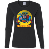 T-Shirts Black / S Super Chunk Women's Long Sleeve T-Shirt