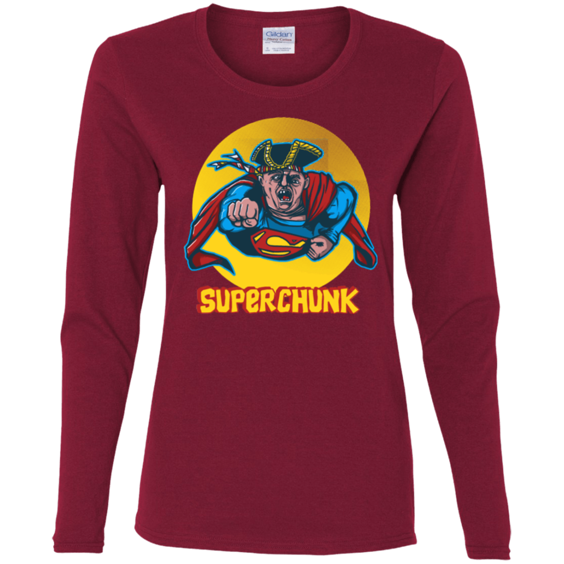 T-Shirts Cardinal / S Super Chunk Women's Long Sleeve T-Shirt