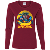 T-Shirts Cardinal / S Super Chunk Women's Long Sleeve T-Shirt