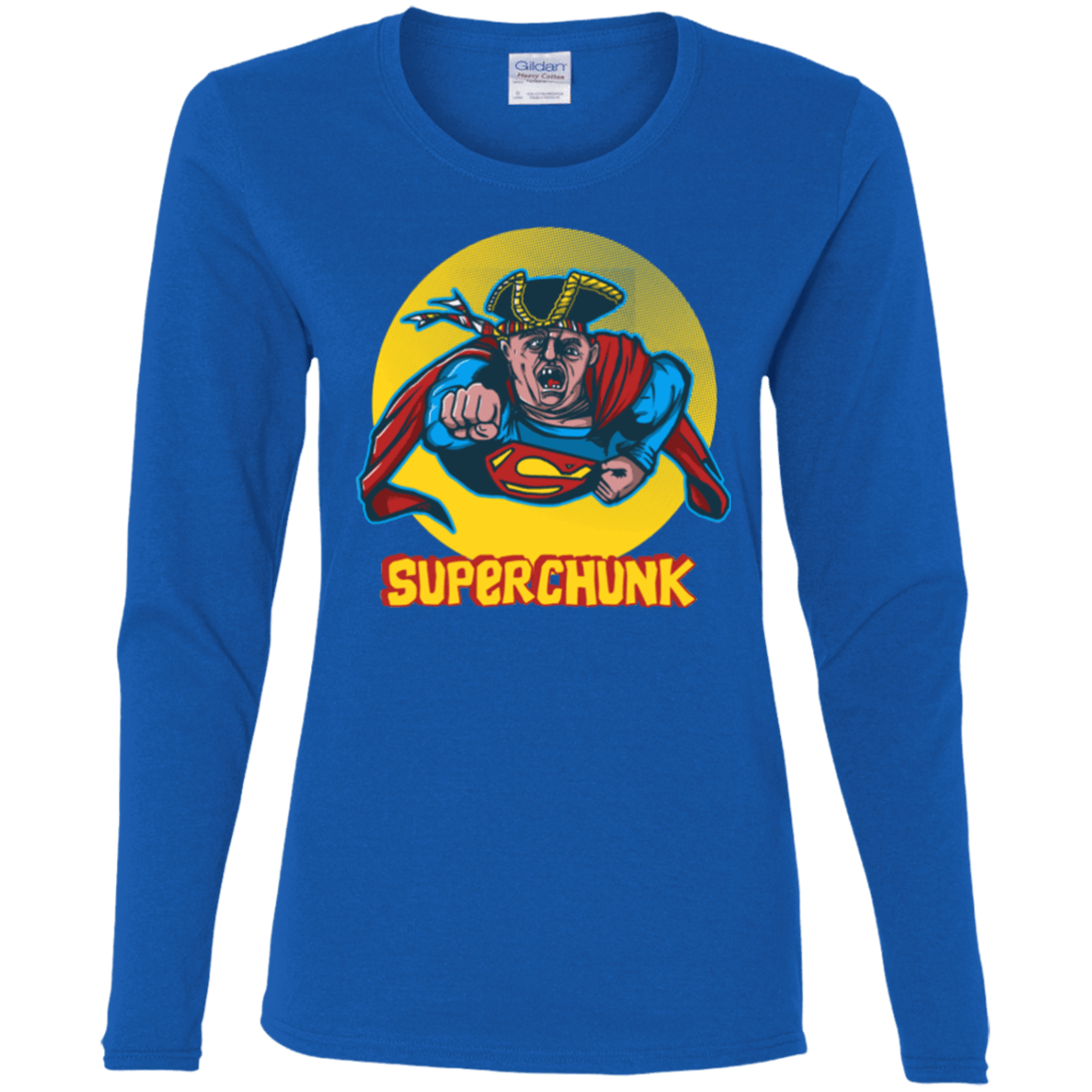 T-Shirts Royal / S Super Chunk Women's Long Sleeve T-Shirt