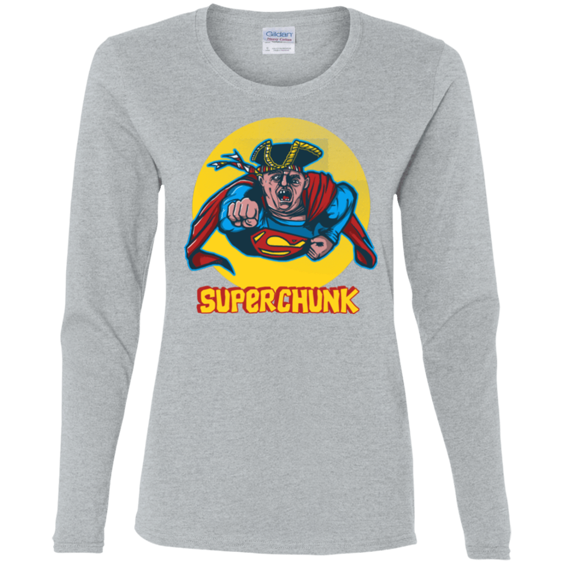 T-Shirts Sport Grey / S Super Chunk Women's Long Sleeve T-Shirt