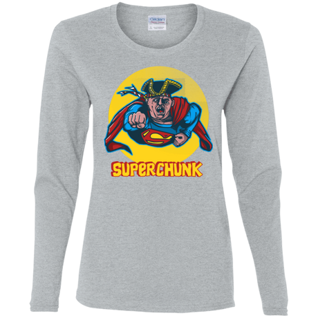 T-Shirts Sport Grey / S Super Chunk Women's Long Sleeve T-Shirt