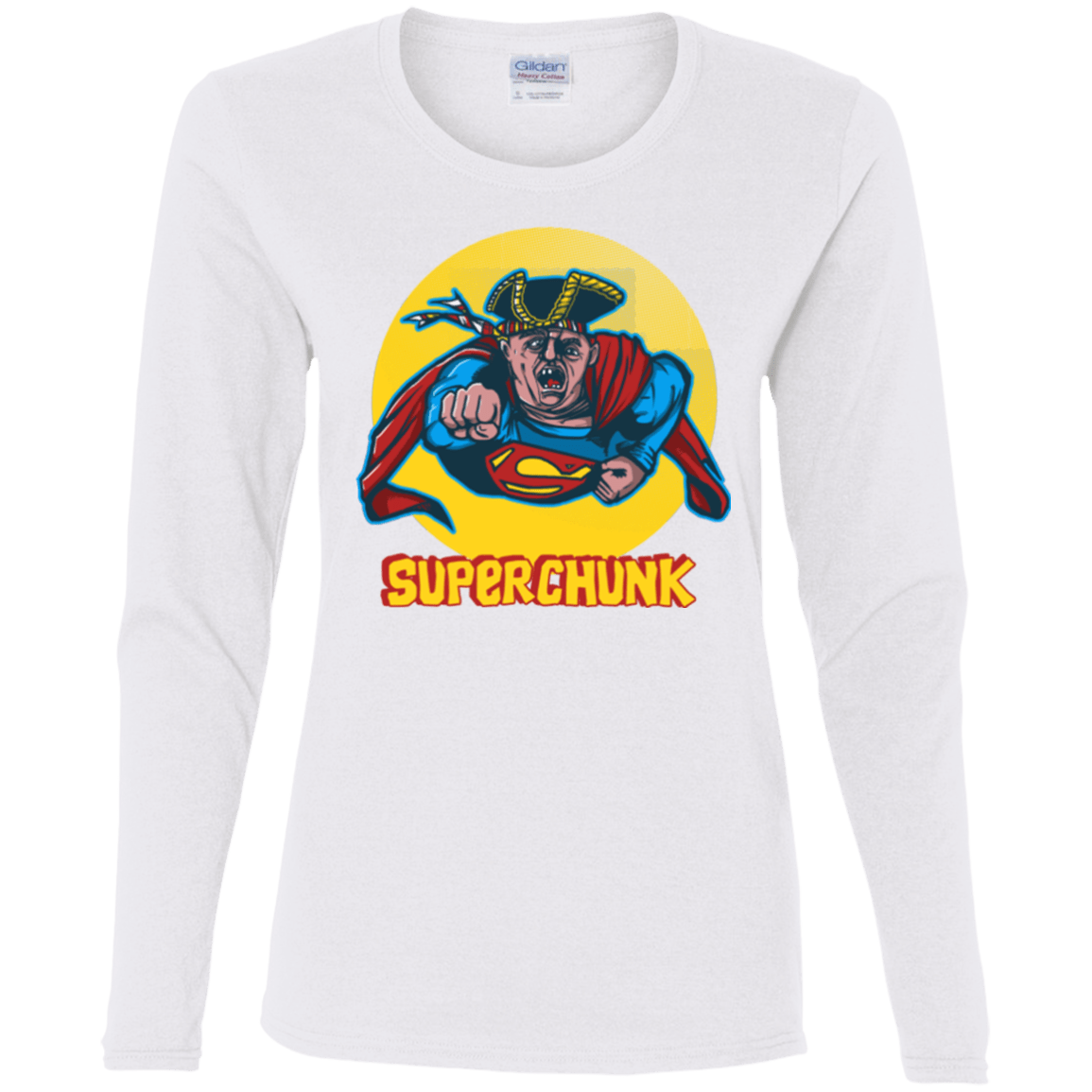 T-Shirts White / S Super Chunk Women's Long Sleeve T-Shirt