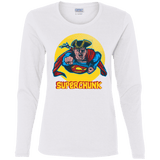 T-Shirts White / S Super Chunk Women's Long Sleeve T-Shirt