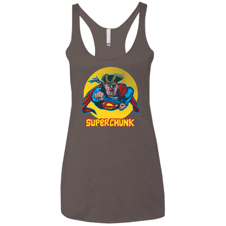 T-Shirts Macchiato / X-Small Super Chunk Women's Triblend Racerback Tank