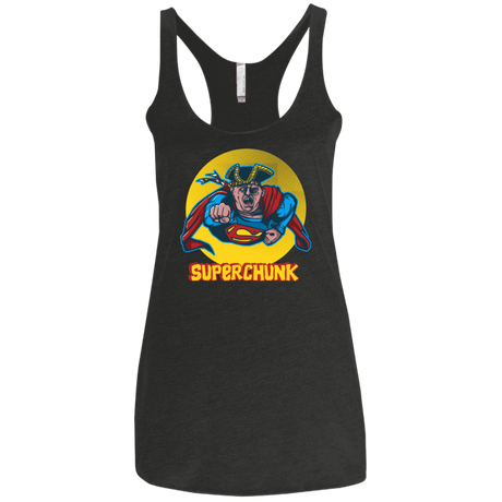 T-Shirts Vintage Black / X-Small Super Chunk Women's Triblend Racerback Tank