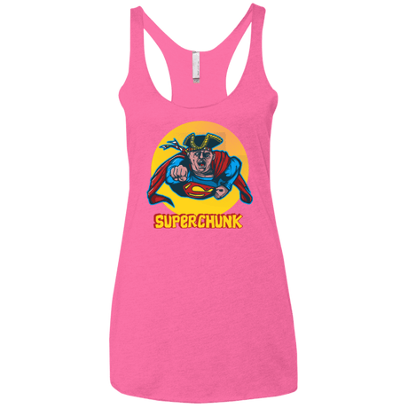 T-Shirts Vintage Pink / X-Small Super Chunk Women's Triblend Racerback Tank