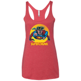 T-Shirts Vintage Red / X-Small Super Chunk Women's Triblend Racerback Tank